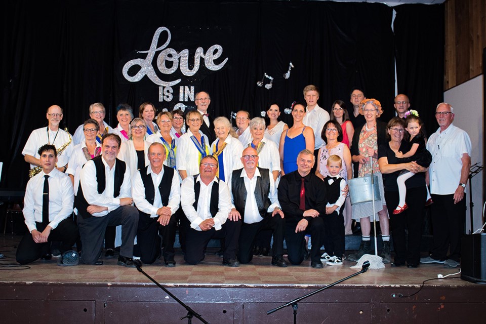 The musicians and performers for 'Love is in the Air.'