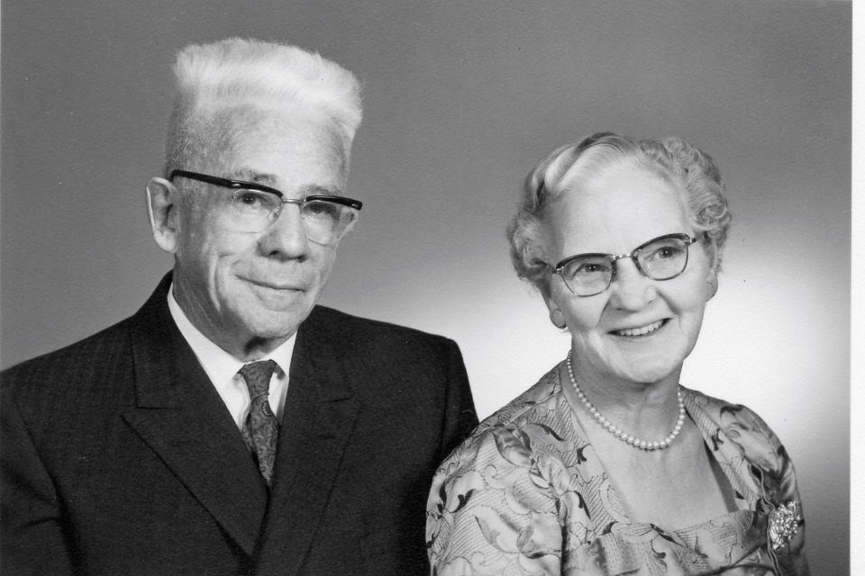 Dr. William Graham Mainprize and his wife Helen. 