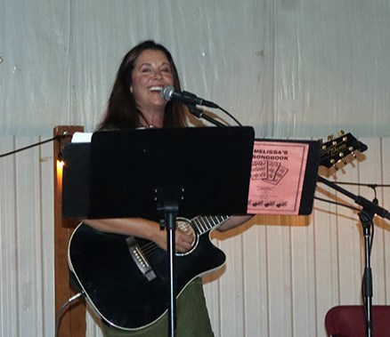 After her Grade 12 graduation in Canora 30 years ago, Melissa Spelchen returned with her unique mixture of her favourite songs and storytelling. “I never have a set list, I just sing what I’m feeling,” said Spelchen. 
One of her first songs in Canora was dedicated to her mom and dad. “Dad would just sit and play guitar while us kids bounced around the house.” 
She also dedicated a song to her teachers, some of whom were at the concert. “Shout out to all the educators, who definitely don’t get enough love."  
