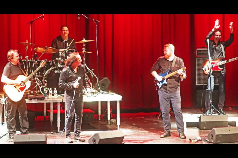 The Solitary Band, and Bobby Bruce, got the crowd clapping along for a Neil Diamond song during the Weyburn Concert Series performance on Thursday evening