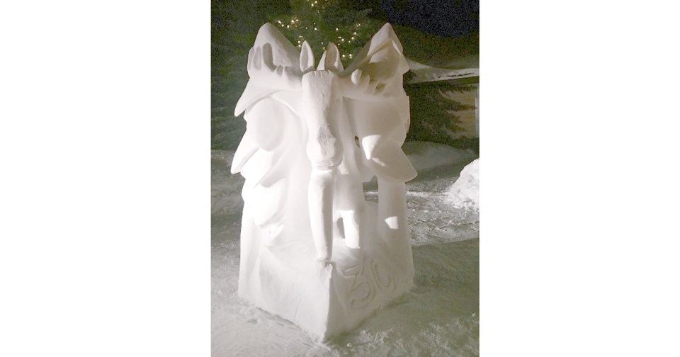 Snow Sculpture