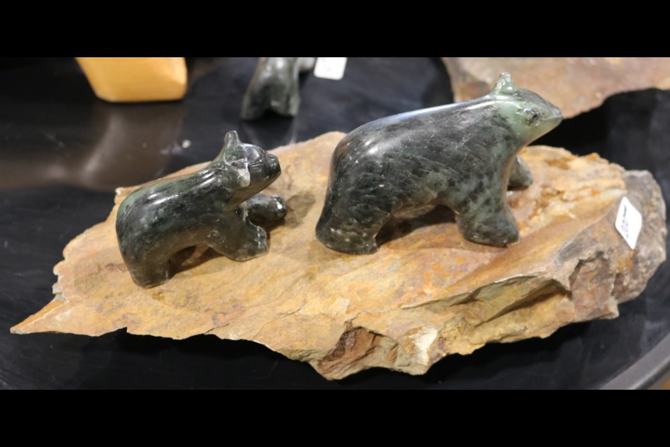 Soapstone bears by Cliff Barabash.