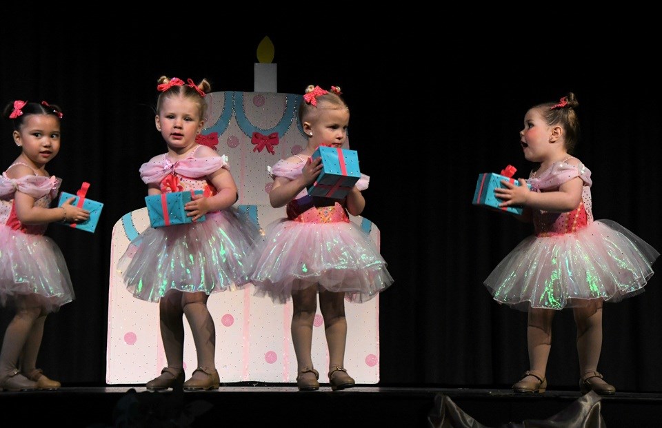 The youngest Flourish dancers — Naomi Young, Addison Kwiatkowski, Kate Schedlosky and Stella Forbes — elicited oohs and ahhs each time they took the stage.