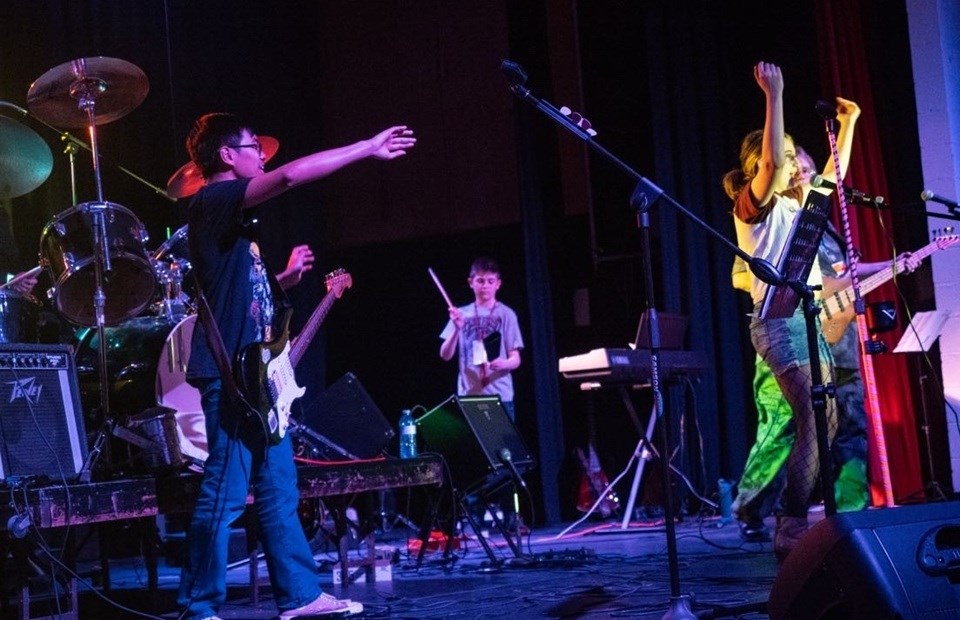 UCHS rock band, led by Greg Bick, will be donating some of their cover charges to KC Rescue and the Unity Ag Society.