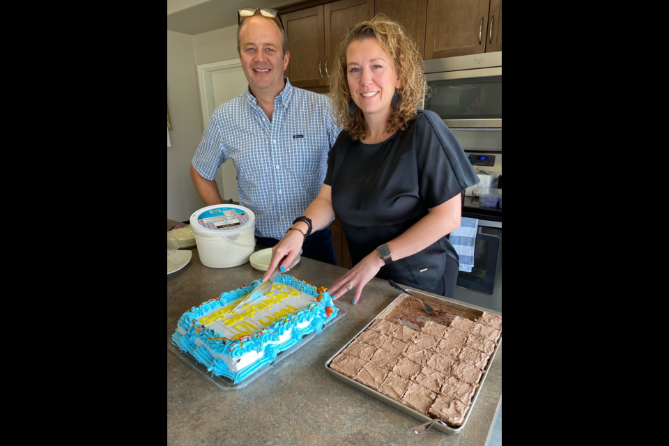 Ryan and Zoe Keown, owners, celebrated the 10th anniversary of Assiniboine Valley Estates.