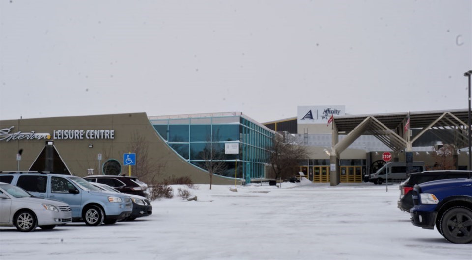 Affinity place, Estevan, winter