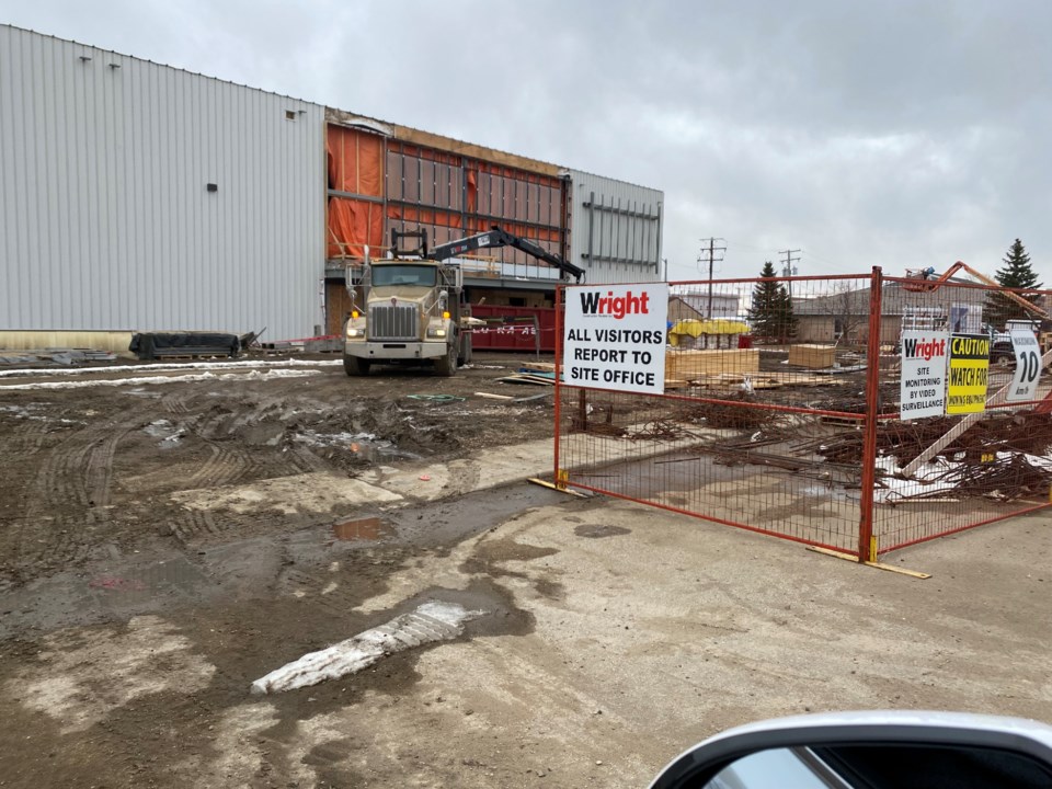 Civic Centre construction