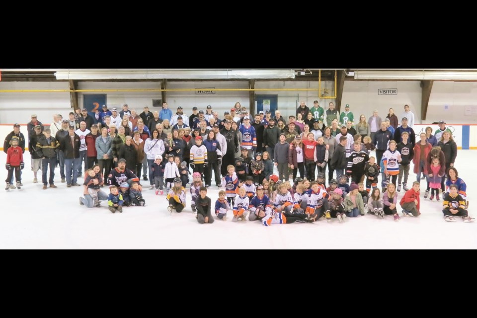 A large reunion was held during a special event to officially close the Assiniboia Civic Centre