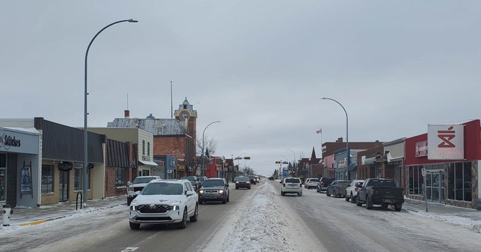 Downtown Humboldt Winter