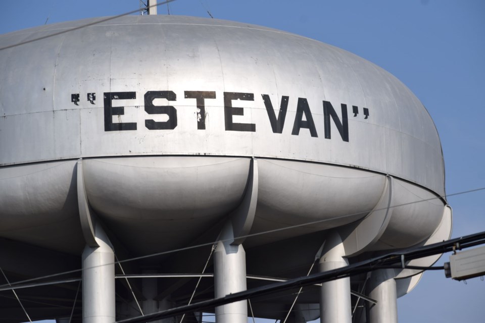 Estevan water tower