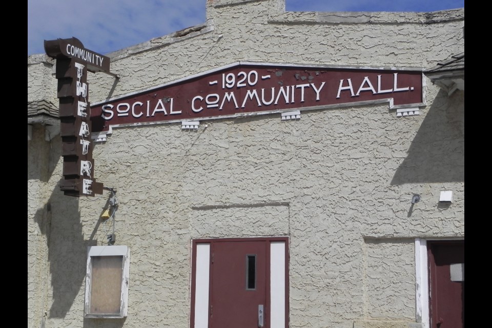 The 102-year-old Luseland Theatre - what will become of this historic building?