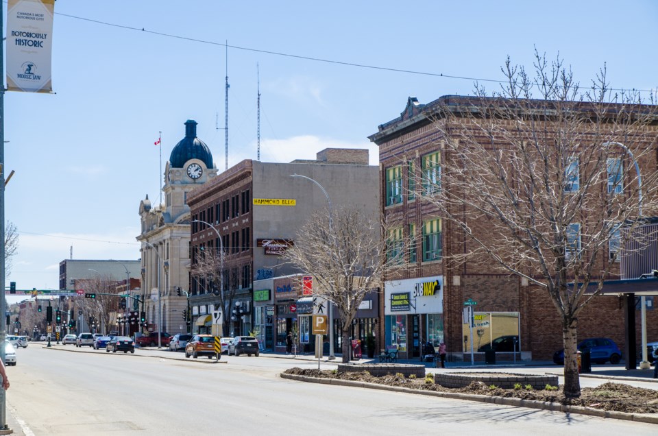 Moose Jaw downtown