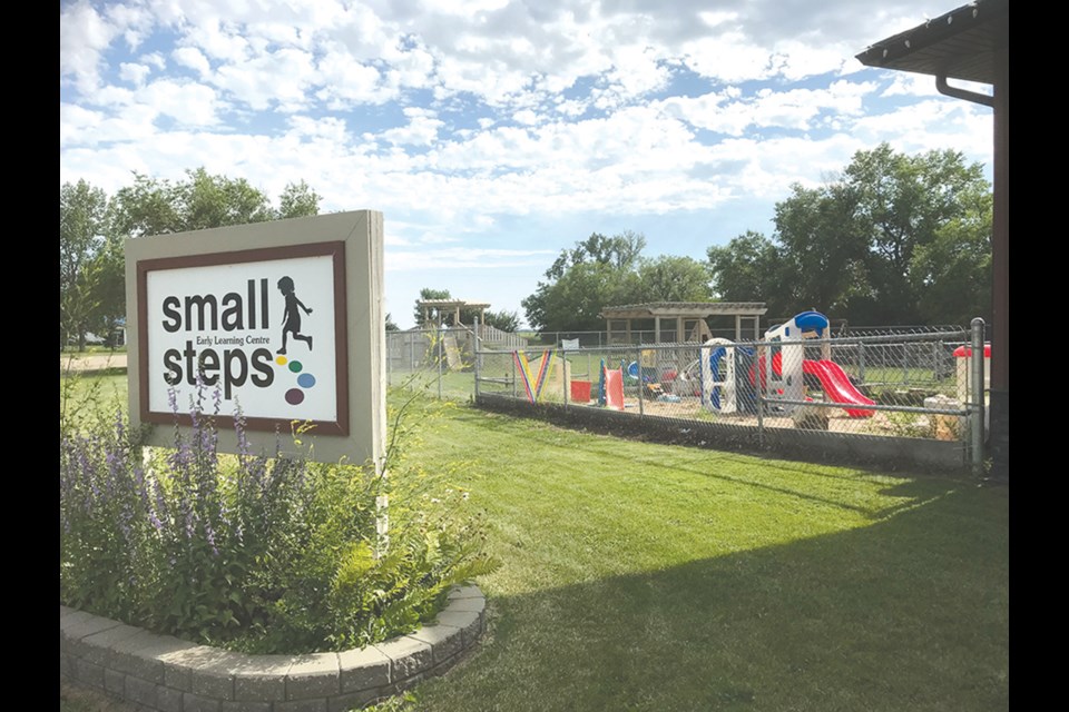 A much needed expansion to Small Steps will extend into the current playground area.
