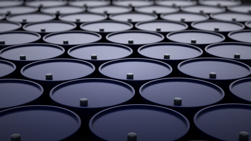 Barrels of oil