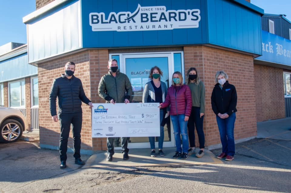 Black Beards Angel Tree donation