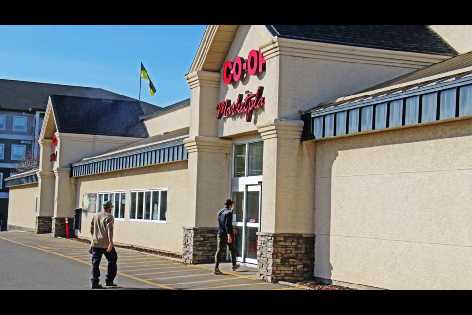 Prairie Sky Co-op's flagship, the Weyburn food store, kept open and busy all through the COVID pandemic.