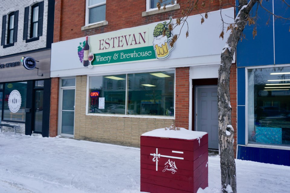 Estevan Winery and Brewhouse is open to the public Monday-Saturday at 1214 Fourth Street.