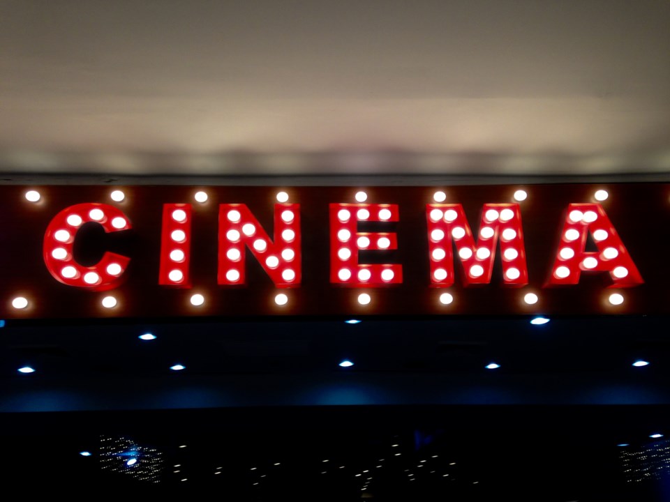 Cinema movies stock photo