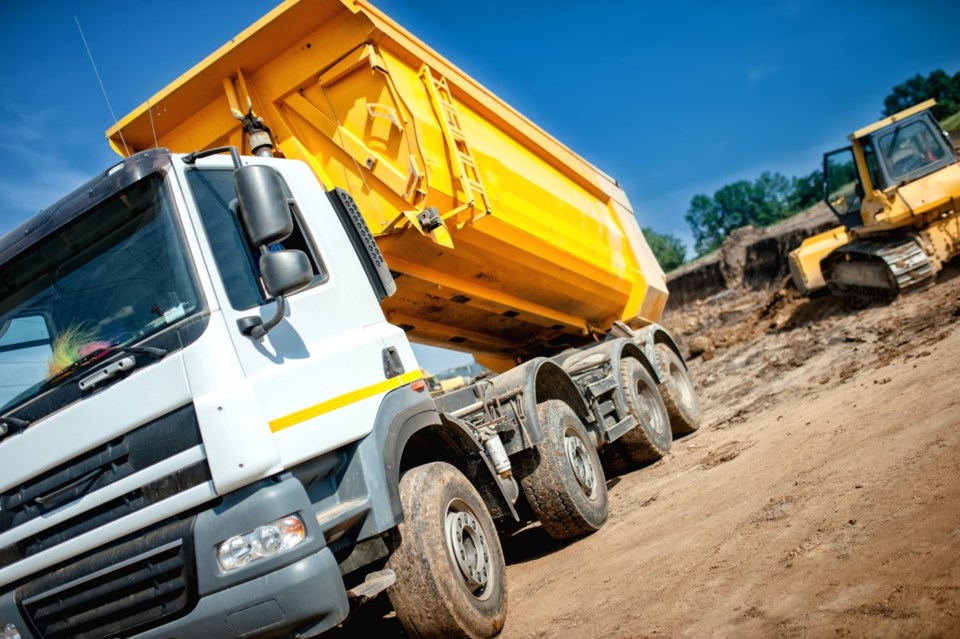 Gravel truck