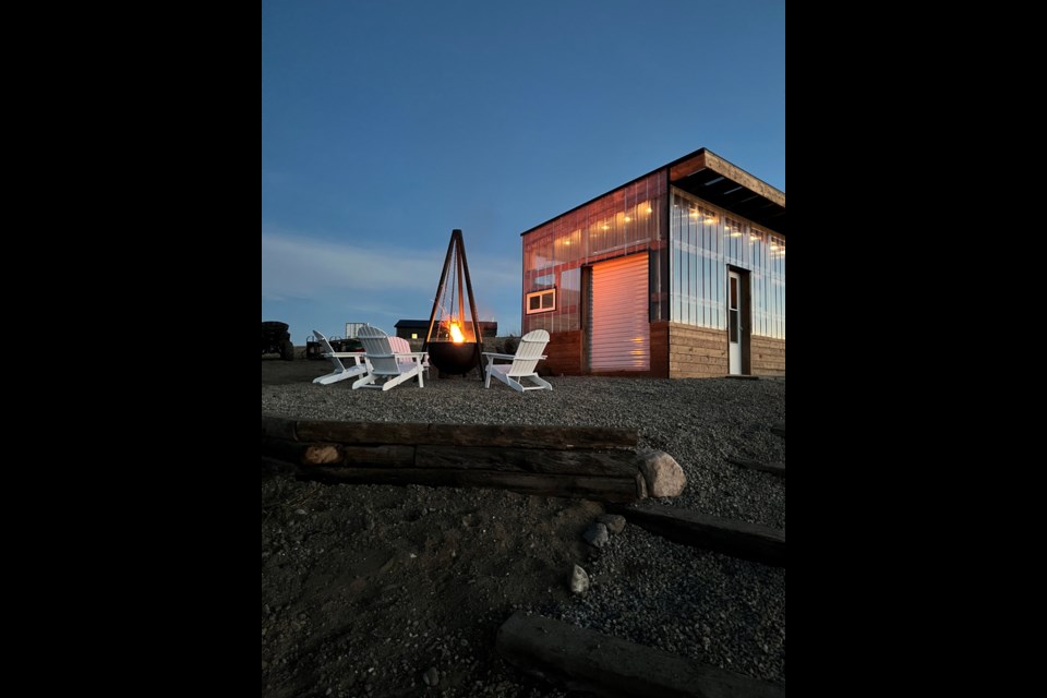 The attraction of Saskatchewan's living skies, wide open spaces and peaceful serenity enjoyed from a tiny home has earned Hidden Haven, near Swift Current, one of Canada's top Airbnb stays.