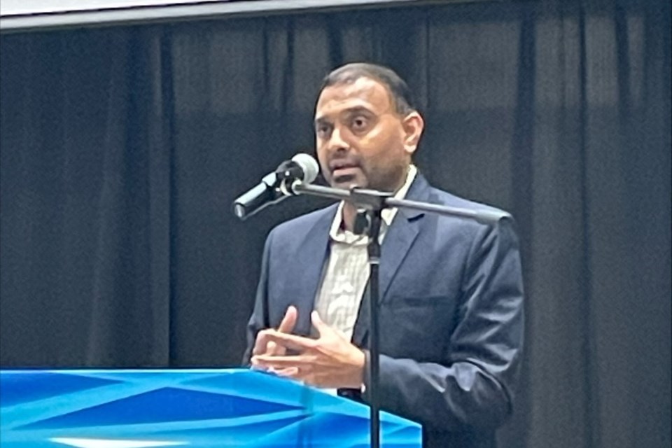Ranjith Narayanasamy reminded the local public that Estevan is a world leader in carbon capture and storage technologies.