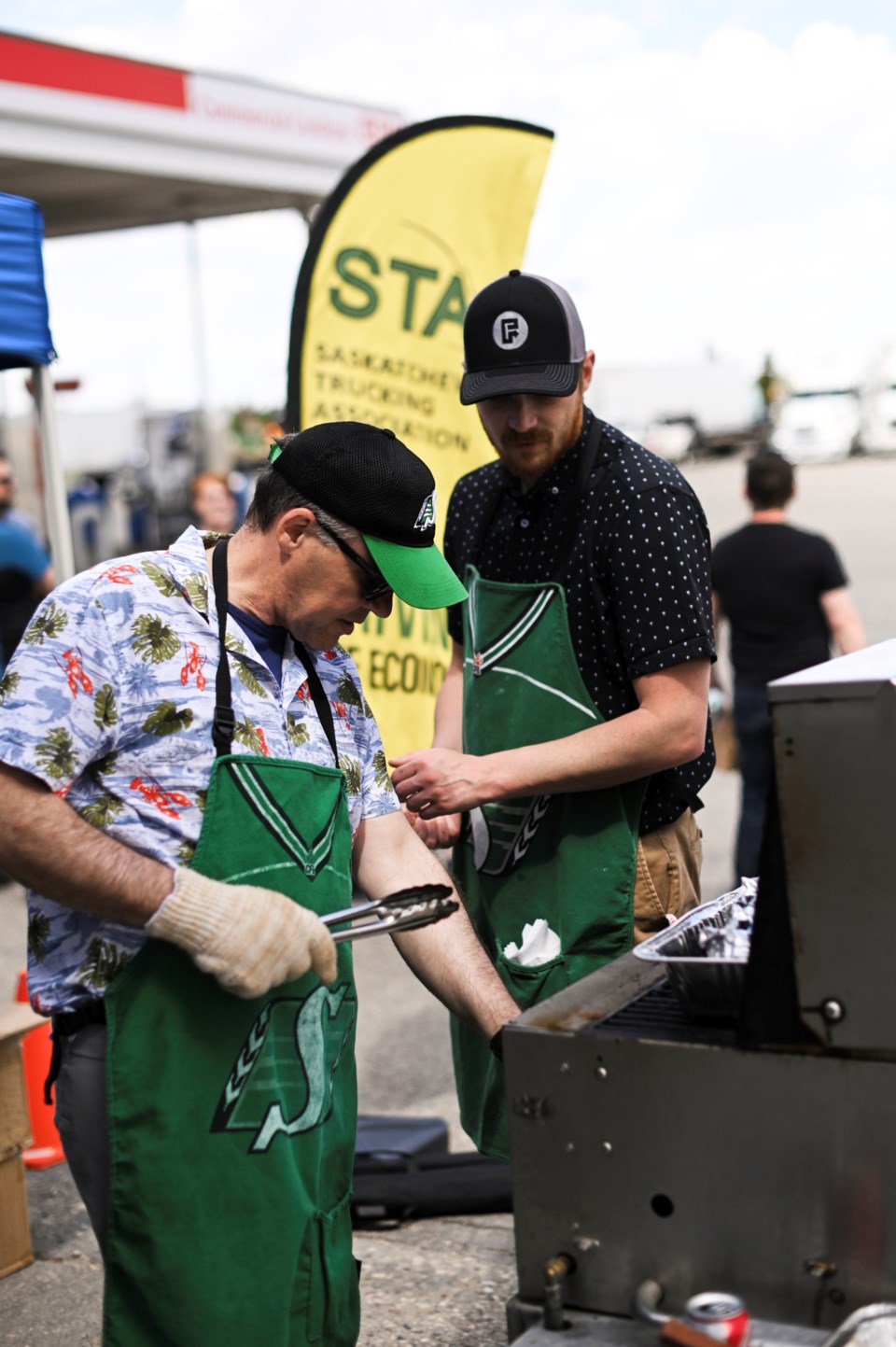 Sask Trucking Association Truck BBQ