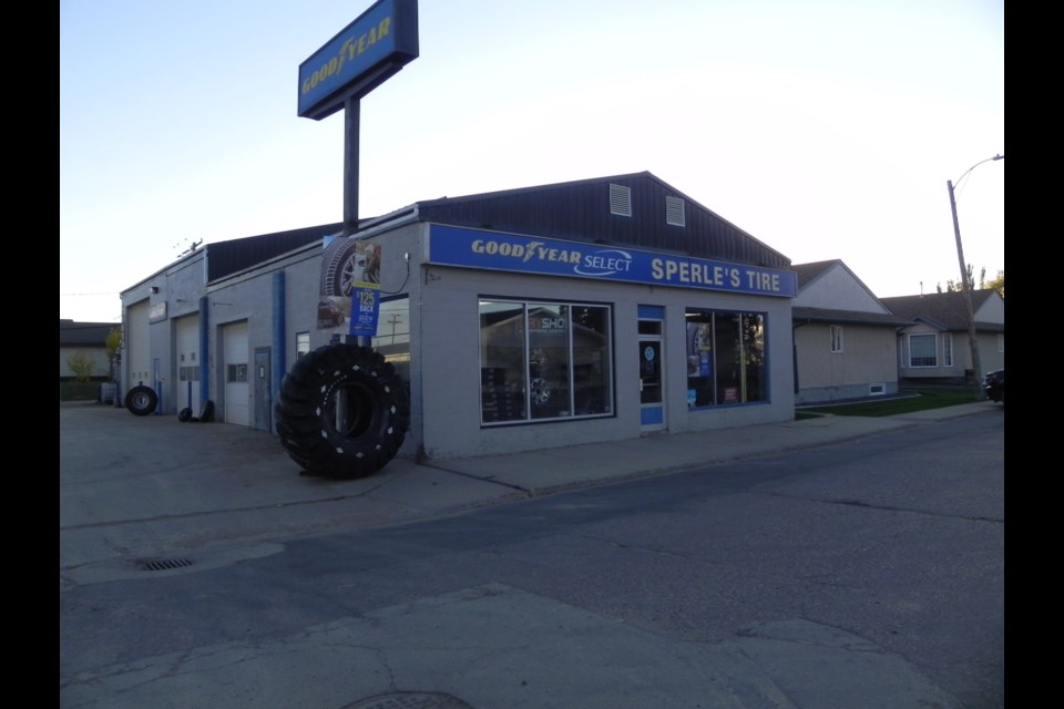 Sperle's Tire, located  just off Main Street in Unity, is celebrating 5o years in the community                