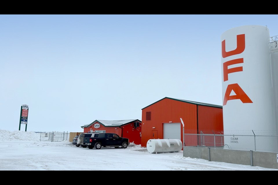 The new Weyburn UFA Petroleum cardlock is now open at Highway 39 northwest and Cossette Lane.