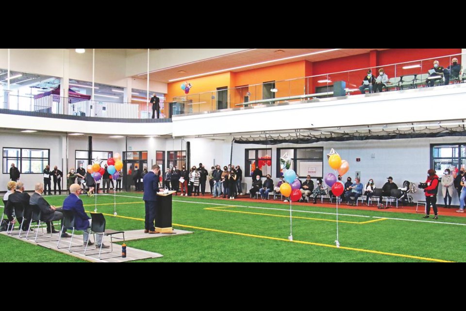 Weyburn residents came out to help celebrate the opening of the CU Spark Centre on Oct. 16