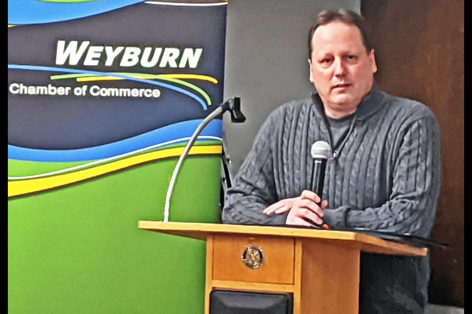 Reeve Norm McFadden of the RM of Weyburn talked about new projects for this year
