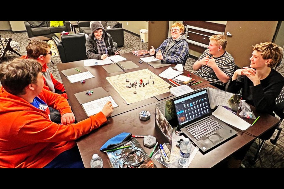 This group of teens on the autism spectrum gather together to share Dungeons and Dragons games in the Weyburn area
