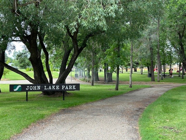 John Lake Park in the Avalon neighborhood is one of 10 acres of landscaped parks enjoyed by those living in the Avalon community.