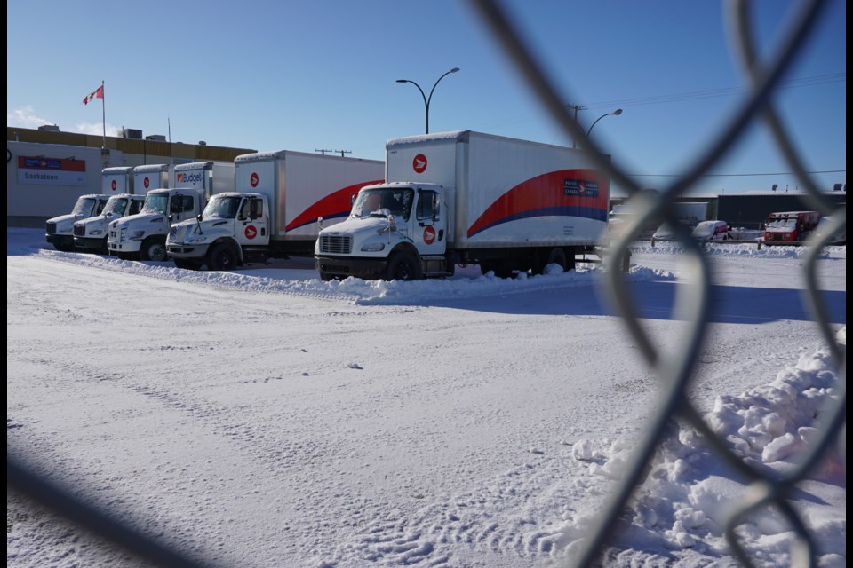 Canada Post delivery trucks remain grounded since the strike began three weeks ago.