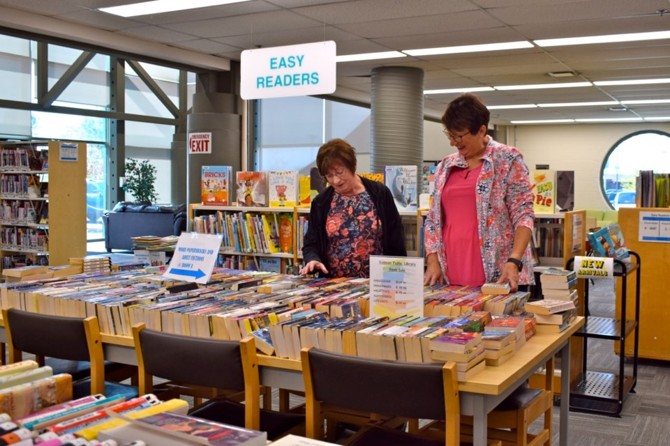 Estevan Public Library book sale