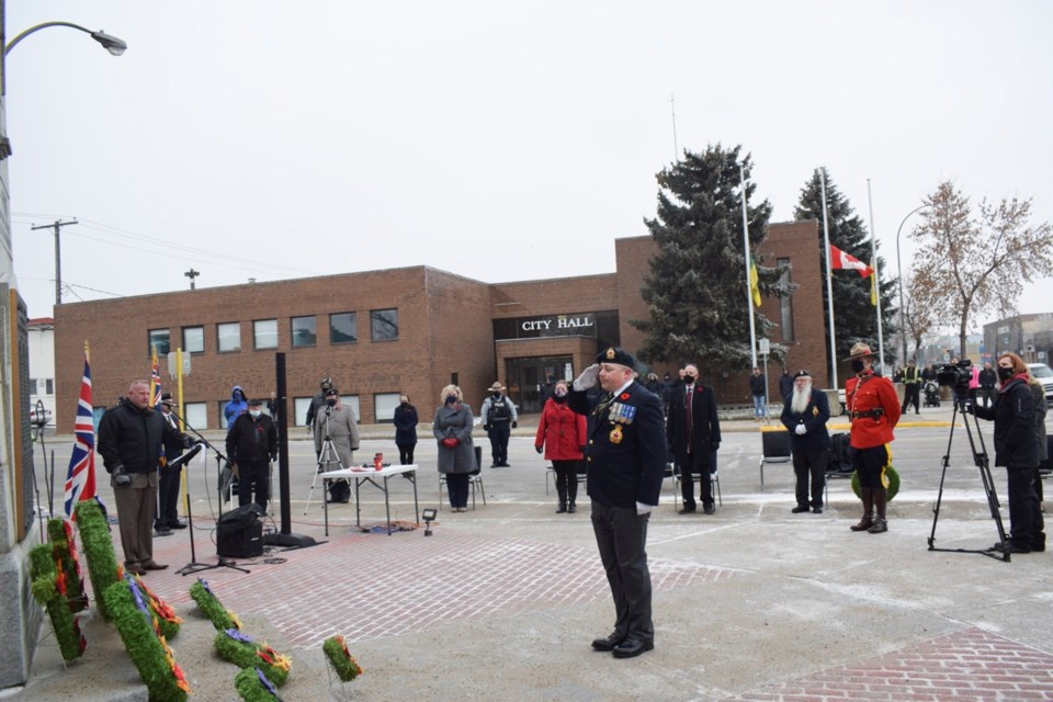 Estevan Remembrance Day 2020