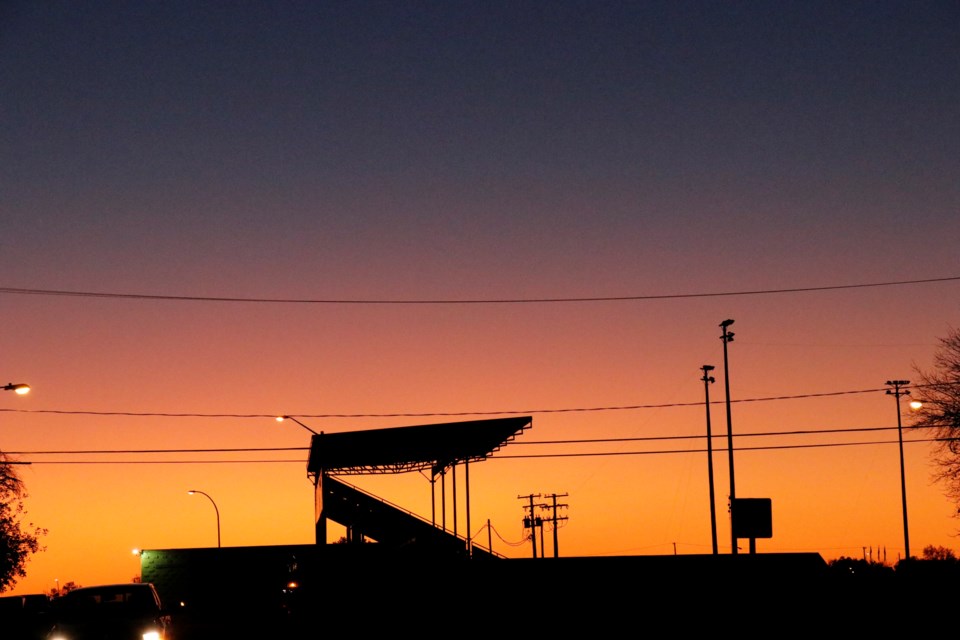 Grandstand-sunset colours-1682