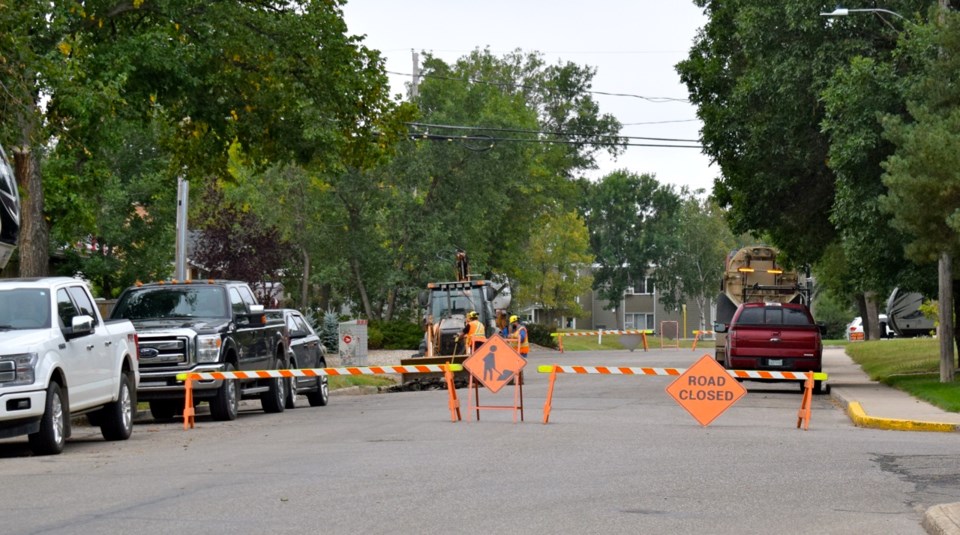 Nicholson Road construction