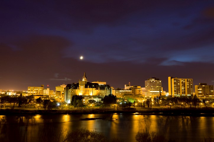 sasktoon nightscape