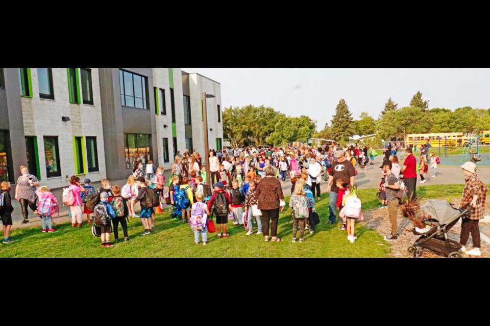 Weyburn's new Legacy Park Elementary School opened for the first time on Sept. 1 for the new school year, taking in students from Haig, Souris and Queen Elizabeth schools