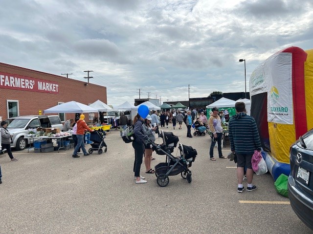 Saskatoon Farmer's Market enjoyed a steady steam of traffic all day Aug. 16 as part of their 50th anniversary celebrations. The venue includes both outdoor and indoor vendors.