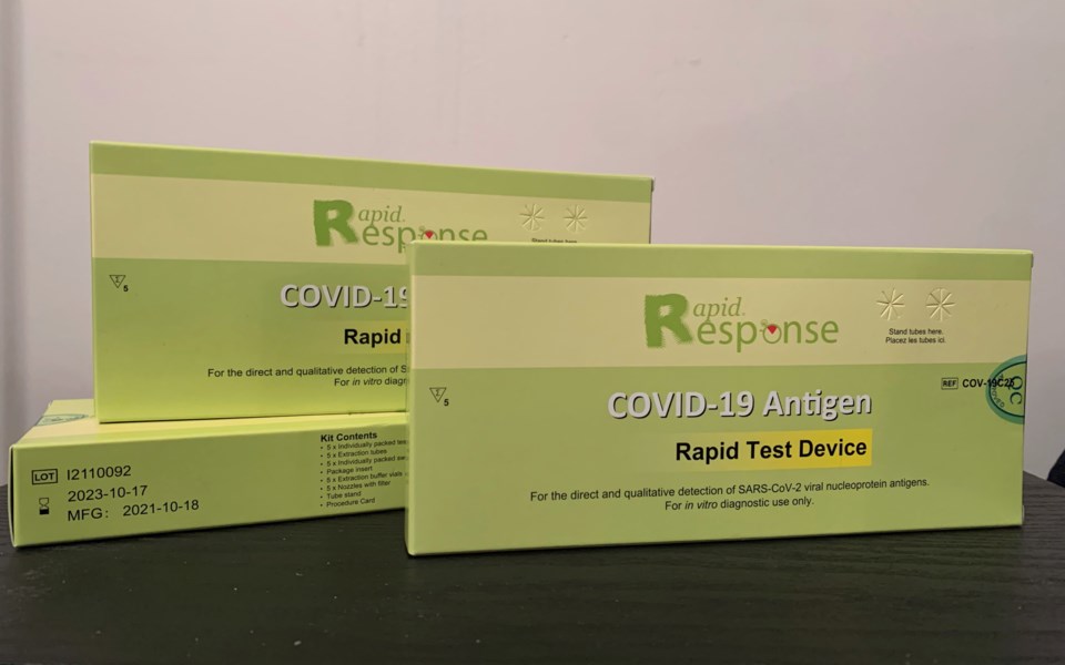 COVID rapid tests