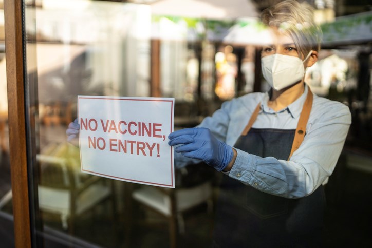 no vaccine no entry