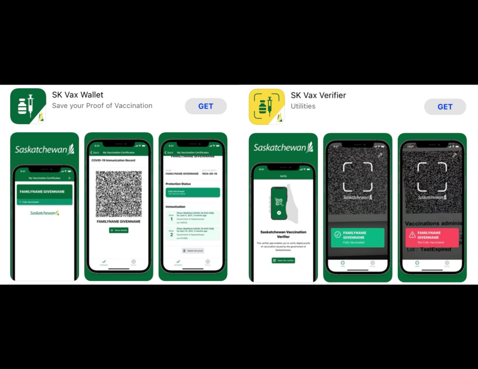 Sask vax apps