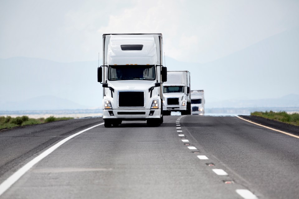 Trucker convoy