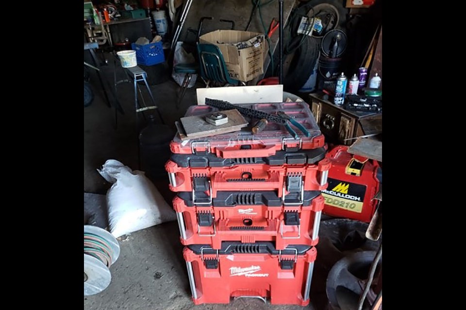Meadow Lake RCMP recovered stolen tools and industrial equipment.