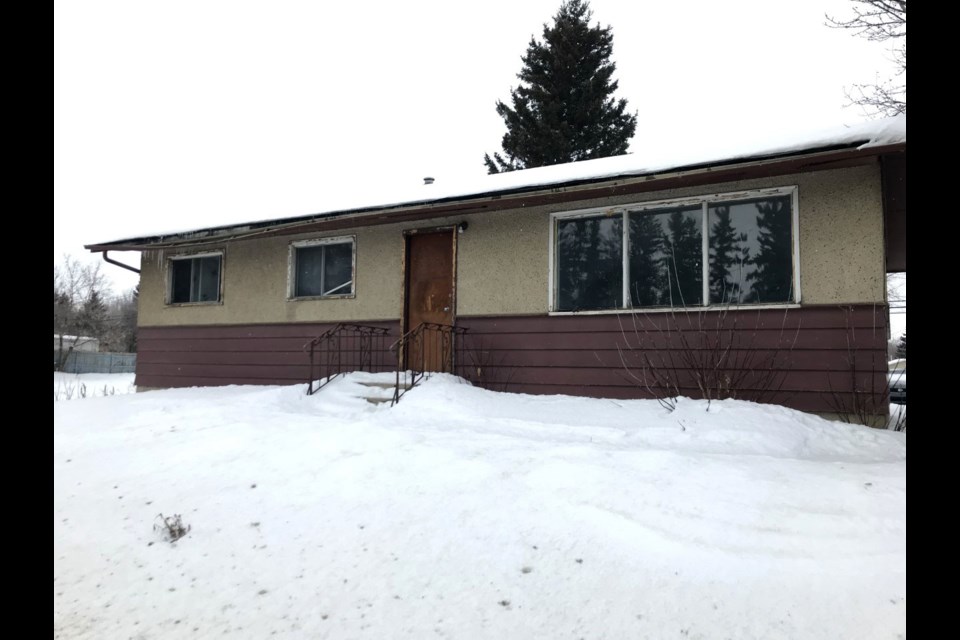 RCMP found a torture chamber in the basement of this house in Lloydminster, Sask. 