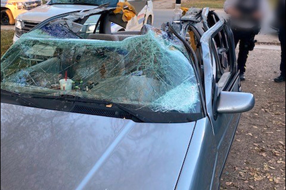 Shayla McDonald is facing numerous driving offences after allegedly driving drunk and colliding with a semi and driving with the roof of the car ripped off.