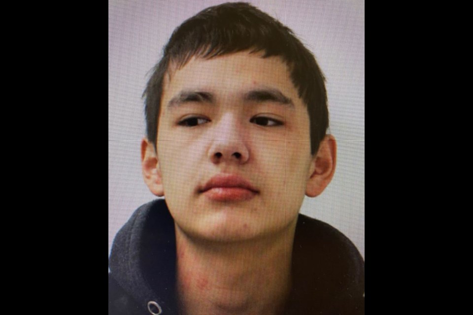 Myron Moyah, 18, is wanted by RCMP and considered armed and dangerous. 