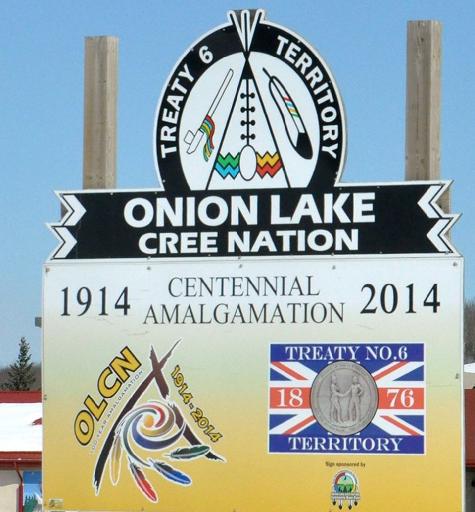 OnionLakeSign