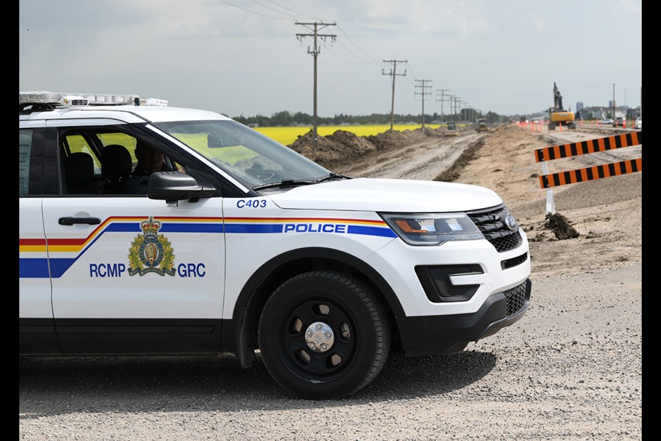 Police say that about 4 p.m. on June 23, a Fort Qu’Appelle RCMP officer was stopped at a construction zone about five to 10 kilometres west of the Edgeley turnoff on Highway 10 when a maroon truck pulled out and passed a line of other vehicles and the police vehicle who were just starting to drive into the construction zone after being stopped.
